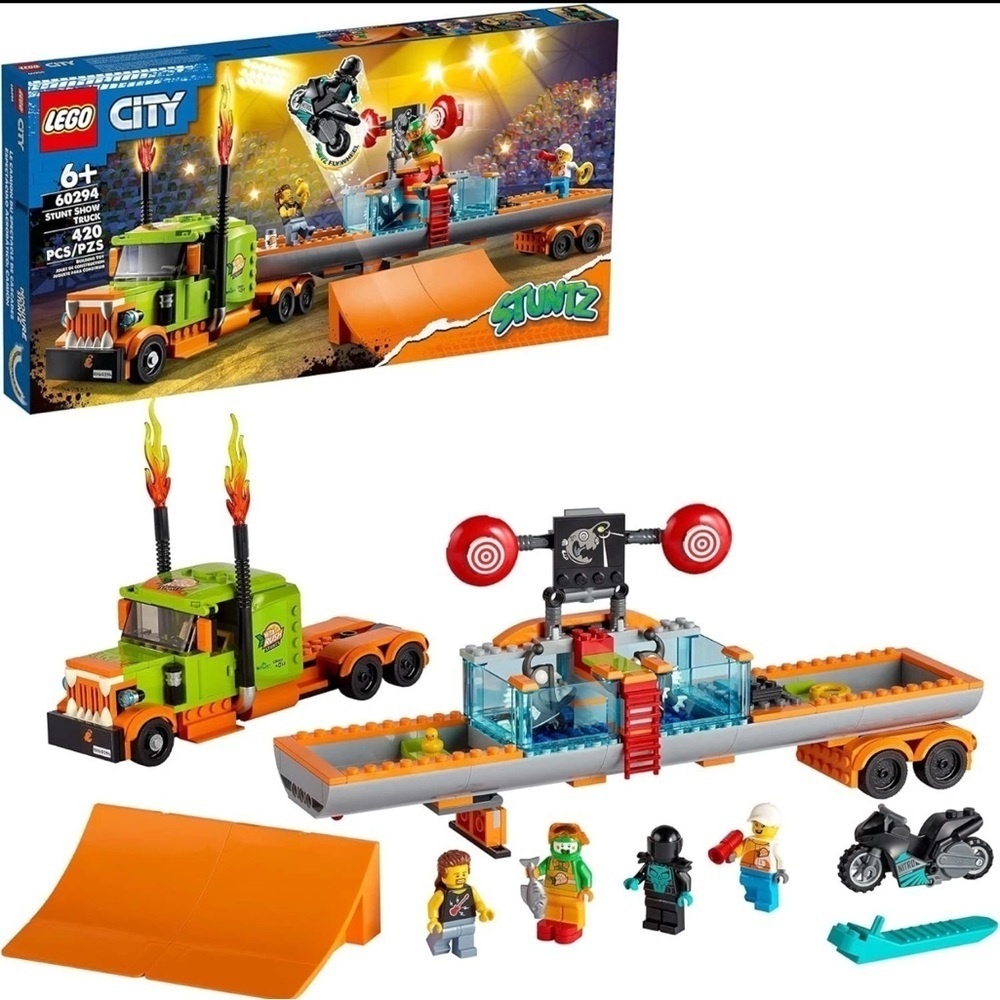 LEGO City Stunt Show Truck Complete Set 60294 STUNTZ - NEW / Sealed - Picture 1 of 4